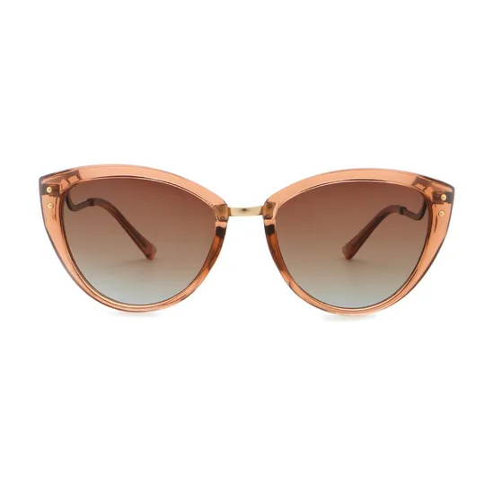 Fashionable Design Sun Glasses for Adult Customized Metal PC Frames Trendy UV400 Sunglasses