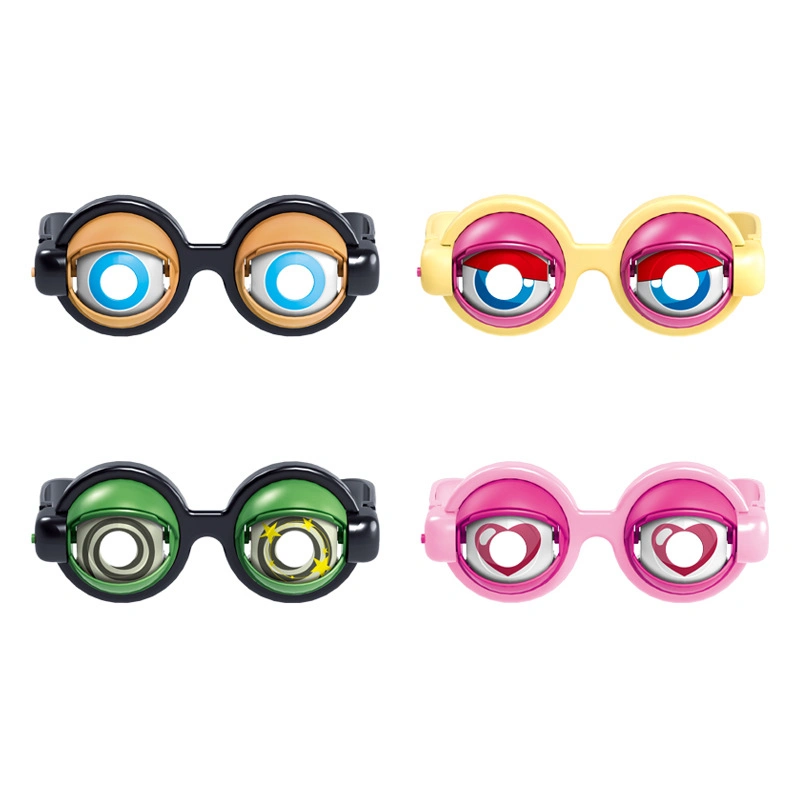 Novelty Funny Crazy Wink Eyes Glasses Toy for Adult and Kids Sunglasses