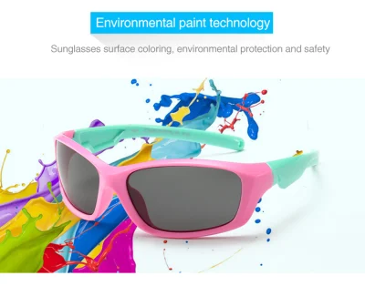 Lunettes de soleil pour enfants 2020 Tr 90, nouveau design coloré, lunettes de soleil pour enfants