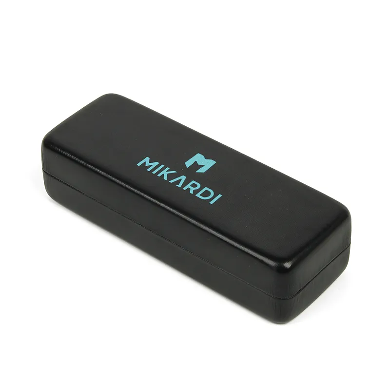 Emballage noir boîte de lunettes de soleil boîte de lunettes optiques étui de monture de lunettes acheter des lunettes avant d'acheter des accessoires