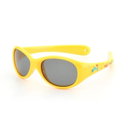 2020 Lunettes de soleil pour enfants à lentilles polarisées flexibles de conception de marque